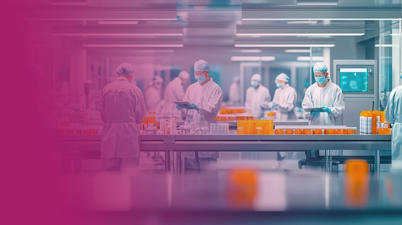 Real-time monitoring and hygiene practices on a pharmaceutical clean room production line