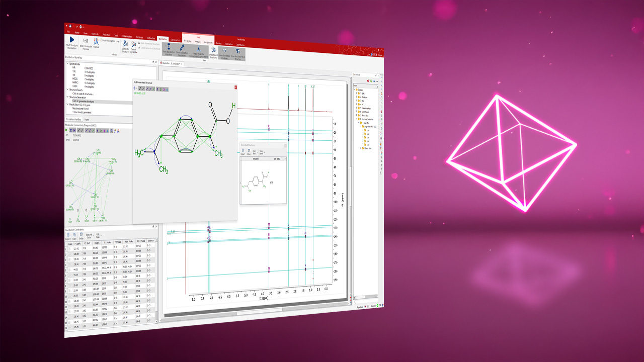 Mnova Structure Elucidation