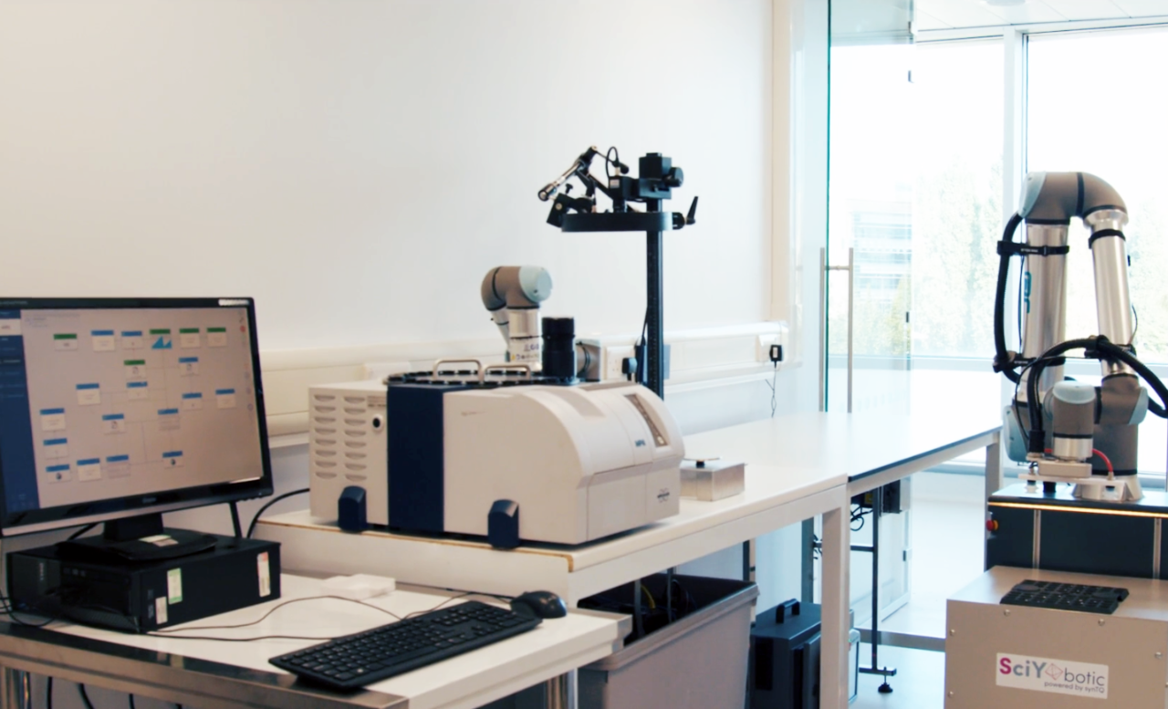 still from Lab Automation video