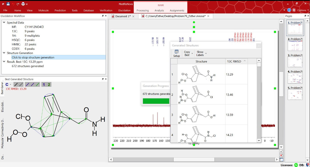 Mnova Structure Elucidation | SciY